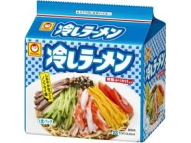 マルちゃん 冷しラーメン ５Ｐ 【今月の特売 麺類】 【購入入数６個】