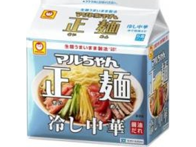 マルちゃん 正麺冷し中華 ５食パック 【今月の特売 麺類】 【購入入数６個】