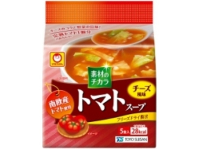 マルちゃん 南欧産トマトスープ５食パック □お取り寄せ品 【購入入数６個】
