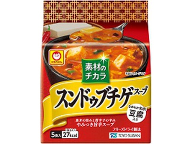 マルちゃん スンドゥブチゲスープ５Ｐ △ 【購入入数６個】