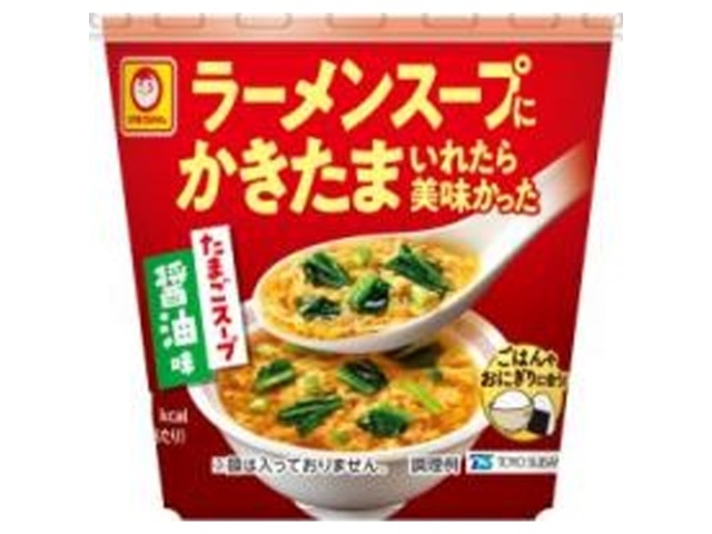 マルちゃん ラーメンスープにかきたま 醤油味 △ 【購入入数６個】