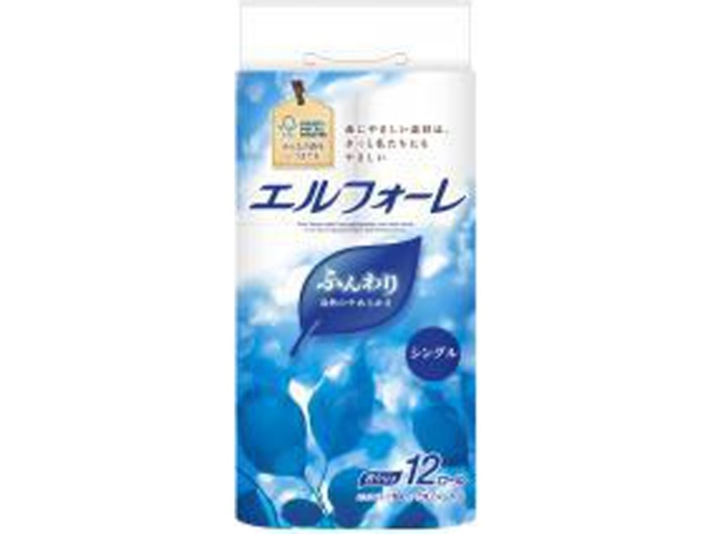 エルフォーレ トイレットティシュー１２Ｒシングル □お取り寄せ品 【購入入数６個】