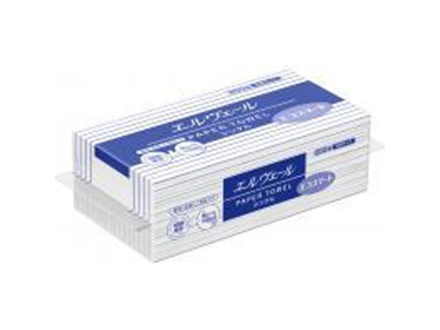 エルヴェール ペーパータオルエコスマート中Ｓ２００枚  【購入入数１個】