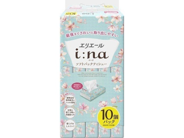 エリエール イーナソフトパック１５０Ｗ１０Ｐ  【購入入数１個】