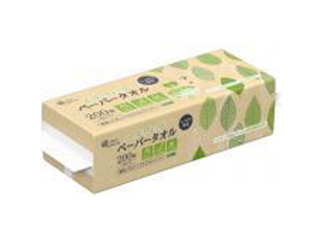 エルヴェール ペーパータオル紙包装２００枚 □お取り寄せ品 【購入入数４２個】