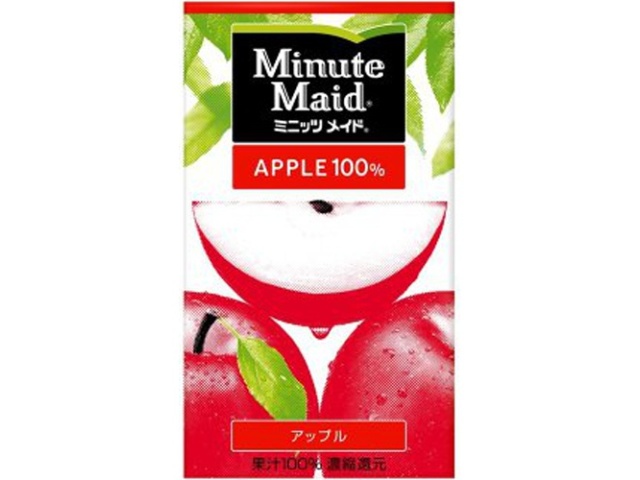 ミニッツメイド アップル 紙１Ｌ □お取り寄せ品 【購入入数６個】