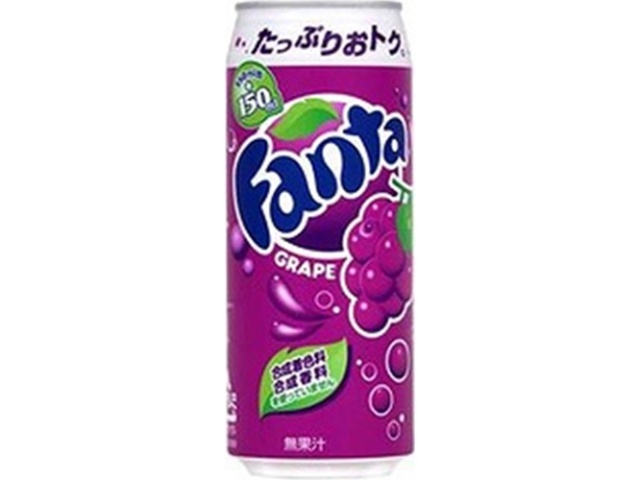 ファンタ グレープ 缶５００ｍｌ 【今月の特売 飲料水】 【購入入数２４個】