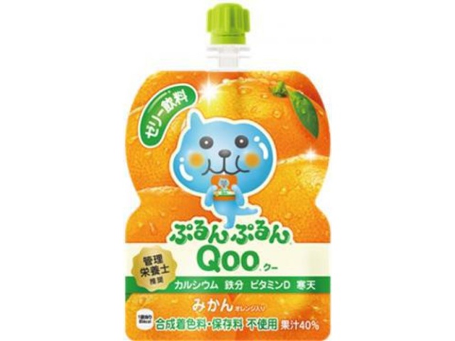 ぷるんぷるんＱｏｏ みかん１２５ｇ 【今月の特売 飲料水】 □お取り寄せ品 【購入入数６個】