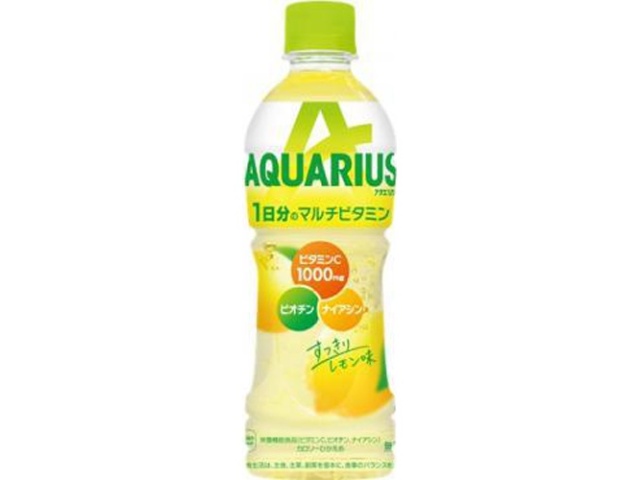 アクエリアス １日分のマルチビタミンＰ５００ｍｌ 【数量限定】 【今月の特売 飲料水】 □お取り寄せ品 【購入入数２４個】