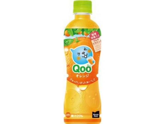 ミニッツメイドＱｏｏ オレンジＰ４２５ｍｌ 【今月の特売 飲料水】 【購入入数２４個】