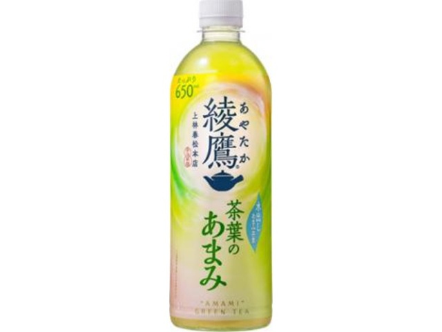 綾鷹 茶葉のあまみ Ｐ６５０ｍｌ 【今月の特売 飲料水】 【購入入数２４個】