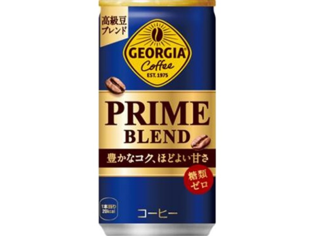 ジョージア プライムブレンド 缶１８５ｇ △ 【購入入数３０個】