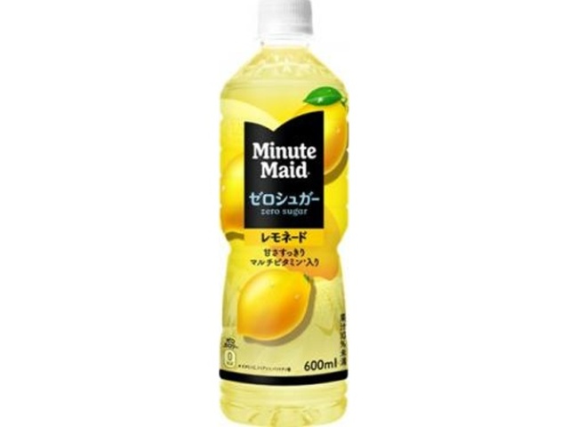ミニッツメイド ゼロシュガーレモネードＰ６００ｍｌ 【今月の特売 飲料水】 □お取り寄せ品 【購入入数２４個】