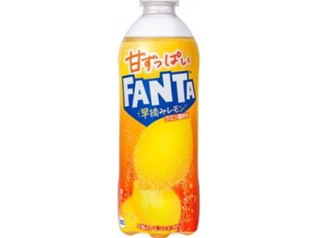 甘ずっぱいファンタ 早摘みレモンＰ４９０ｍｌ □お取り寄せ品 【購入入数２４個】