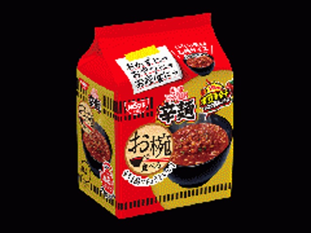 日清 お椀で食べるカップヌードル辛麺３食パック △ 【購入入数９個】