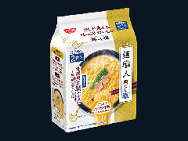 日清 麺職人 鯛だし塩２食パック □お取り寄せ品 【購入入数１８個】