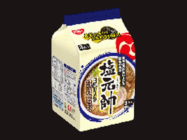 日清 塩元帥監修旨塩ラーメン３食パック 【新商品 4/6 発売】 □お取り寄せ品 【購入入数２７個】