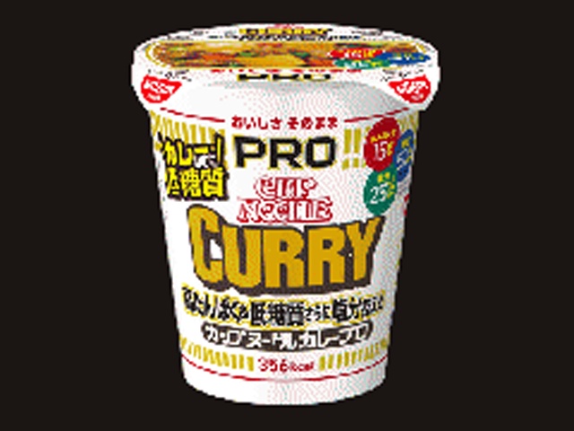 カップヌードルＰＲＯ 高たんぱく＆低糖質塩分控えめ □お取り寄せ品 【購入入数１２個】