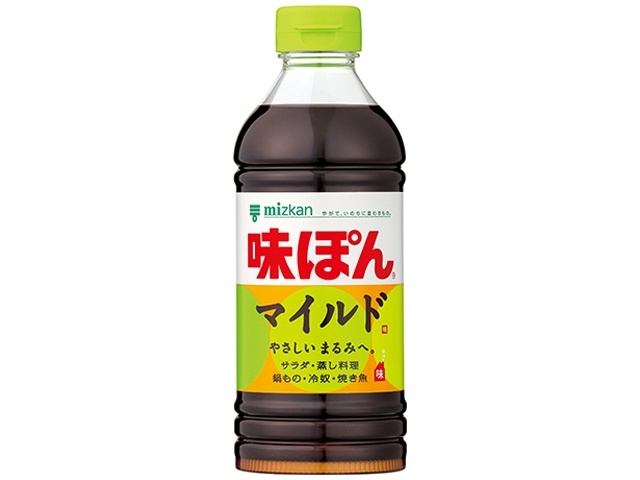 ミツカン 味ぽんＭＩＬＤ ５００ｍｌ □お取り寄せ品 【購入入数１２個】
