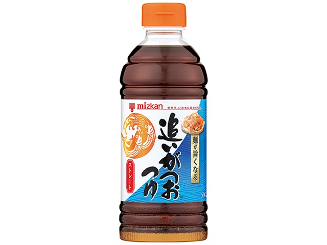 ミツカン 追いがつおつゆストレート５００ｍｌ □お取り寄せ品 【購入入数１２個】