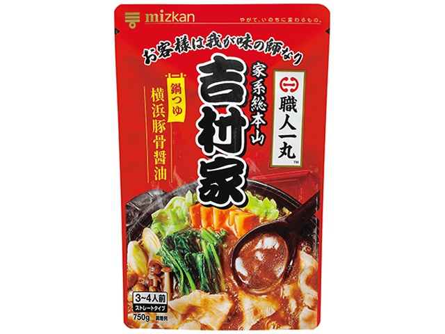 ミツカン 家系総本山吉村家監修横浜豚骨醤油鍋つゆ □お取り寄せ品 【購入入数１２個】