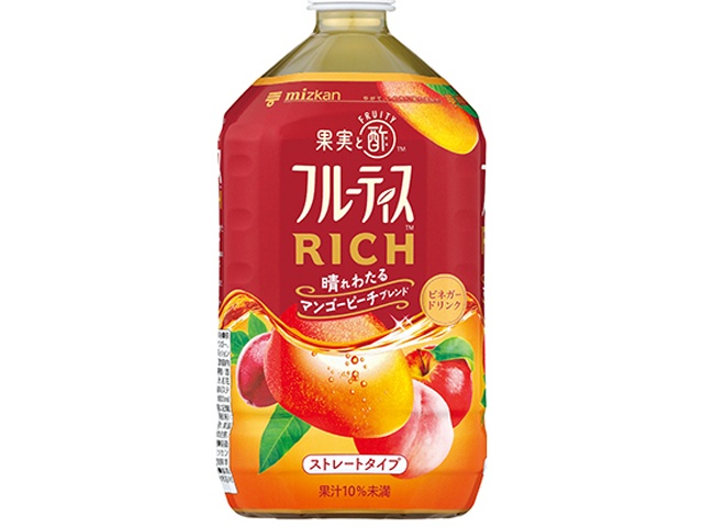 ミツカン フルーティスＲＩＣＨマンゴーピーチＳＴ □お取り寄せ品 【購入入数６個】