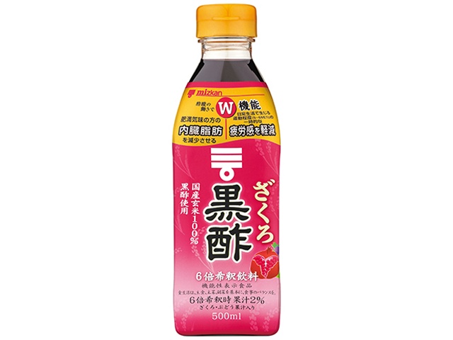 ミツカン ざくろ黒酢 ５００ｍｌ □お取り寄せ品 【購入入数６個】