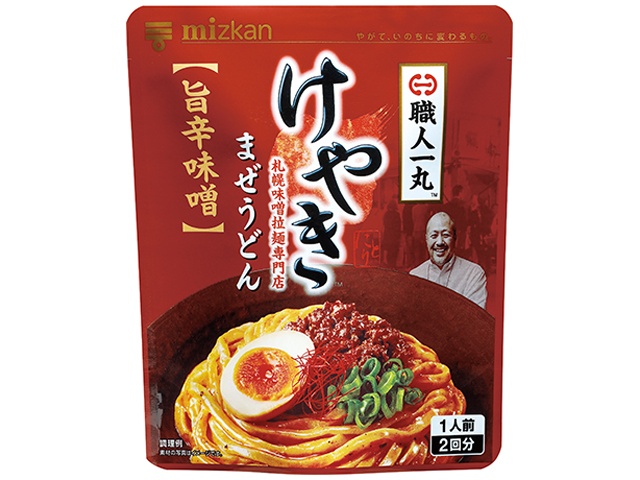 ミツカン 札幌味噌拉麺専門店けやき まぜうどん □お取り寄せ品 【購入入数２４個】