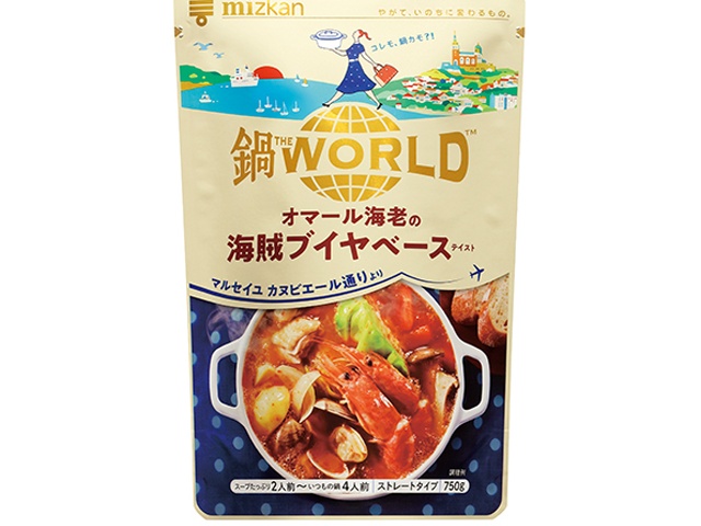 ミツカン鍋ＴＨＥＷＯＲＬＤ海賊ブイヤベーステイスト □お取り寄せ品 【購入入数１２個】