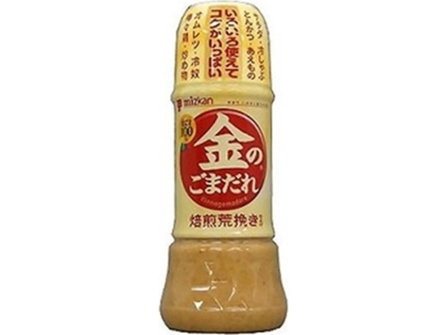 ミツカン 金のごまだれ 焙煎荒挽き２５０ｍｌ △ 【購入入数６個】