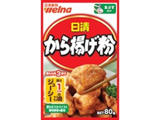 日清 から揚げ粉 ８０ｇ □お取り寄せ品 【購入入数４８個】