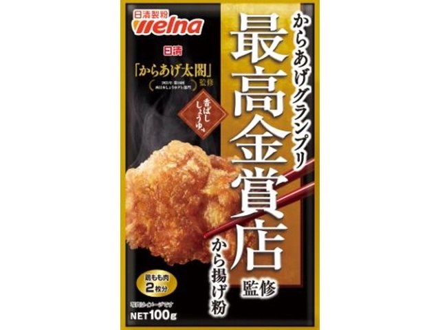 日清 からあげグランプリ 香ばししょうゆ味１００ｇ 【今月の特売 乾物】 △ 【購入入数１２個】