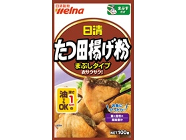 日清 たつ田揚げ粉 まぶしタイプ１００ｇ □お取り寄せ品 【購入入数４８個】