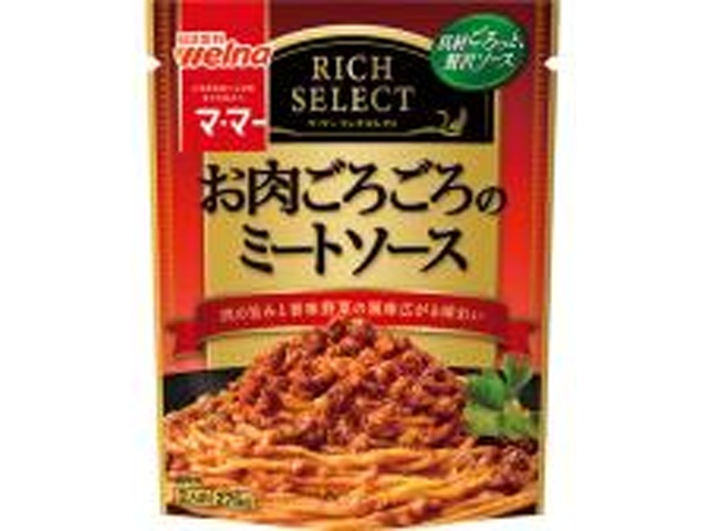 マ・マー リッチお肉ごろごろのミートソース □お取り寄せ品 【購入入数３６個】