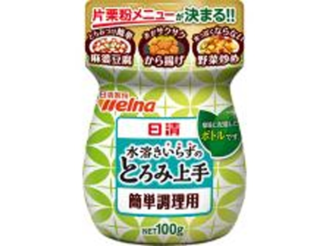 日清 水溶きいらずのとろみ上手１００ｇ □お取り寄せ品 【購入入数２４個】