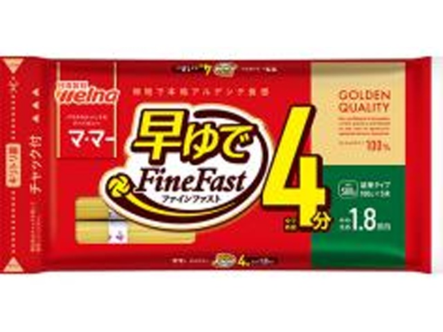 マ・マー 早ゆで４分スパ１．８ｍｍチャック付５００ 【今月の特売 麺類】 【購入入数２０個】