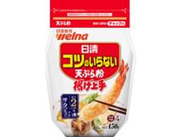 日清 コツのいらない天ぷら粉チャック付 ４５０ｇ  【購入入数２０個】