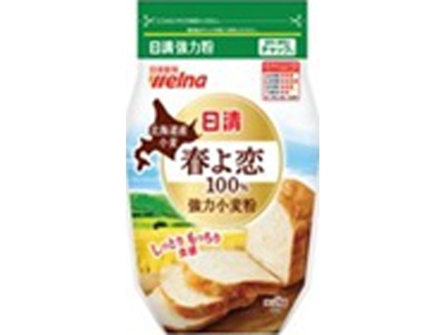 日清 北海道産小麦春よ恋１００％強力小麦粉１ｋｇ □お取り寄せ品 【購入入数１５個】