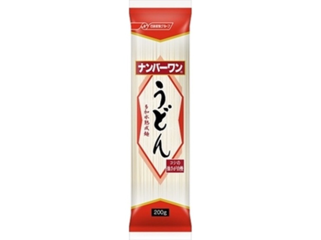 日清 ナンバーワン うどん２００ｇ  【購入入数２０個】