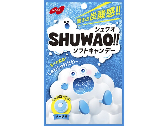 ノーベル シュワオソフトキャンデー ３０ｇ □お取り寄せ品 【購入入数７２個】