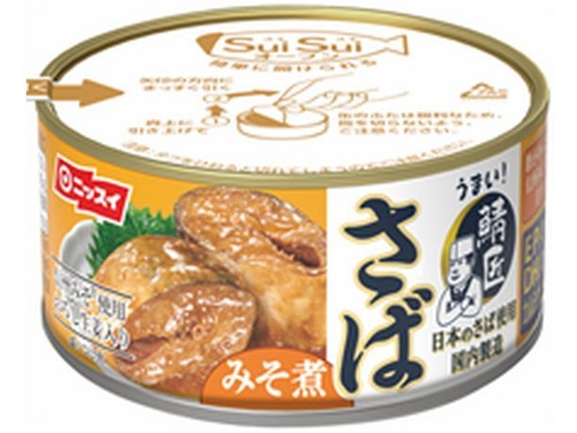 ニッスイ スイスイオープン鯖匠さば味噌煮１８０ｇ □お取り寄せ品 【購入入数４８個】