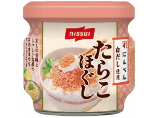 ニッスイ たらこほぐし（にんべん白だし使用）５０ｇ 【今月の特売 ビン・缶詰】 △ 【購入入数１２個】