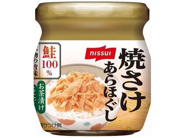 ニッスイ 焼さけあらほぐし ４５ｇ 【新商品 4/1 発売】 □お取り寄せ品 【購入入数２４個】