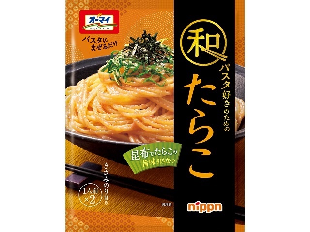 オーマイ 和パスタ好きのためのたらこ ２袋 【今月の特売 麺類】 □お取り寄せ品 【購入入数４８個】