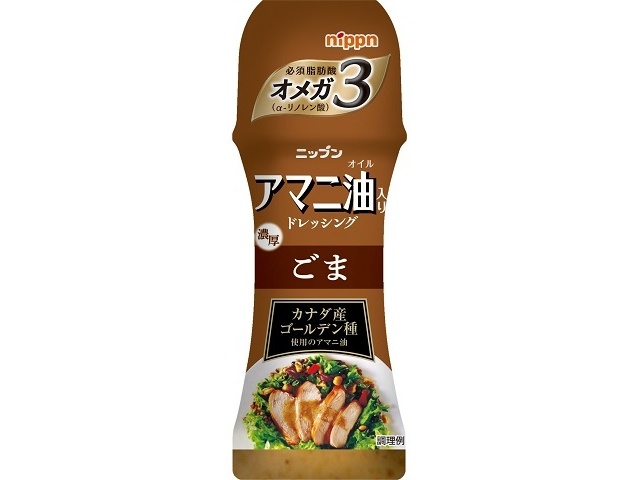 オーマイ アマニ油入りドレッシング ごま１５０ｍｌ □お取り寄せ品 【購入入数２４個】