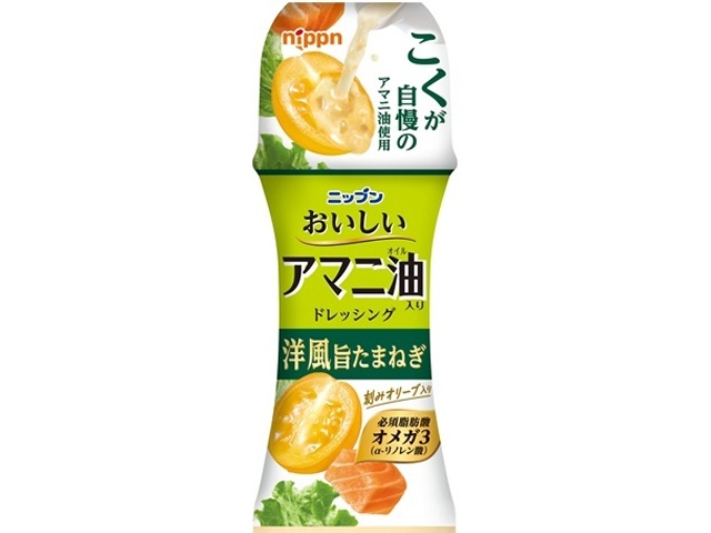 ニップン アマニ油入りドレ洋風旨たまねぎ１５０ｍｌ □お取り寄せ品 【購入入数２４個】