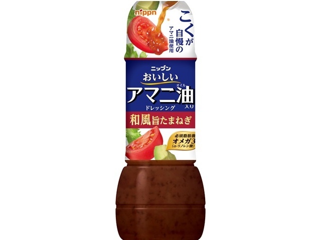 ニップン アマニ油入りドレ和風旨たまねぎ３００ｍｌ □お取り寄せ品 【購入入数２４個】