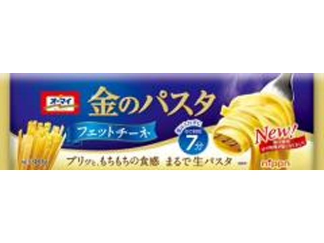 オーマイ 金のパスタフェットチーネ ３００ｇ 【新商品 3/2 発売】 □お取り寄せ品 【購入入数２０個】