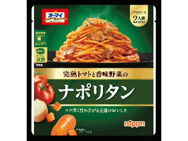オーマイ ナポリタン ２２０ｇ 【新商品 3/2 発売】 □お取り寄せ品 【購入入数１２個】