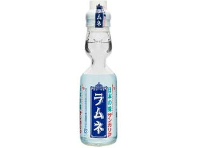 サンガリア 日本の味ラムネ 瓶２００ｍｌ △ 【購入入数３０個】